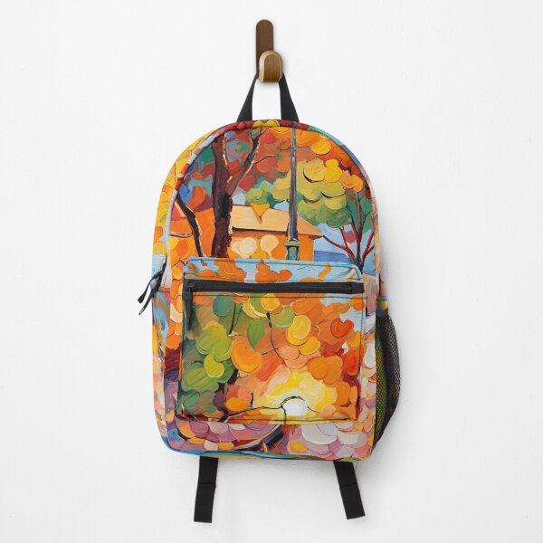 Item preview, Park in neo-impressionist style designed and sold by artbelka.