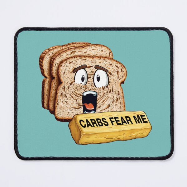 Item preview, Curbs Fear Me Parody - Carbs Fear Me designed and sold by goldentusk.
