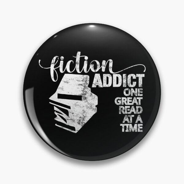 Item preview, Fiction Addict designed and sold by askthebookbug.