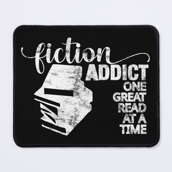 Item preview, Fiction Addict designed and sold by askthebookbug.