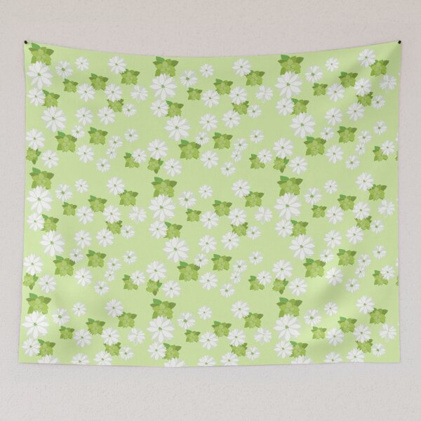 Item preview, White green field designed and sold by CYouHere.
