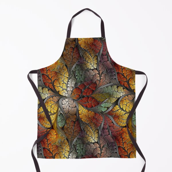 Item preview, Psychedelic Abstract Multicolored Leaves Fractal Pattern designed and sold by Sturdust.