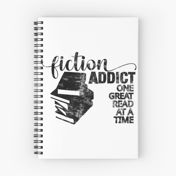 Item preview, Fiction Addict designed and sold by askthebookbug.