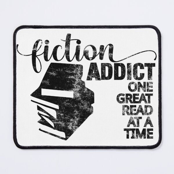 Item preview, Fiction Addict designed and sold by askthebookbug.