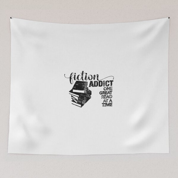 Item preview, Fiction Addict designed and sold by askthebookbug.