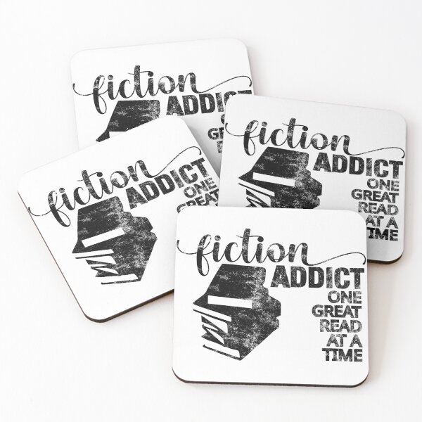 Item preview, Fiction Addict designed and sold by askthebookbug.