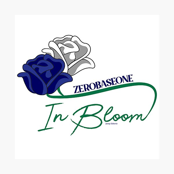 Item preview, In Bloom - ZEROBASEONE sticker designed and sold by Jenny Saborio.