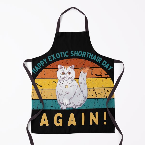 Item preview, Happy Exotic Shorthair day again! designed and sold by CuteCatsCoffee.