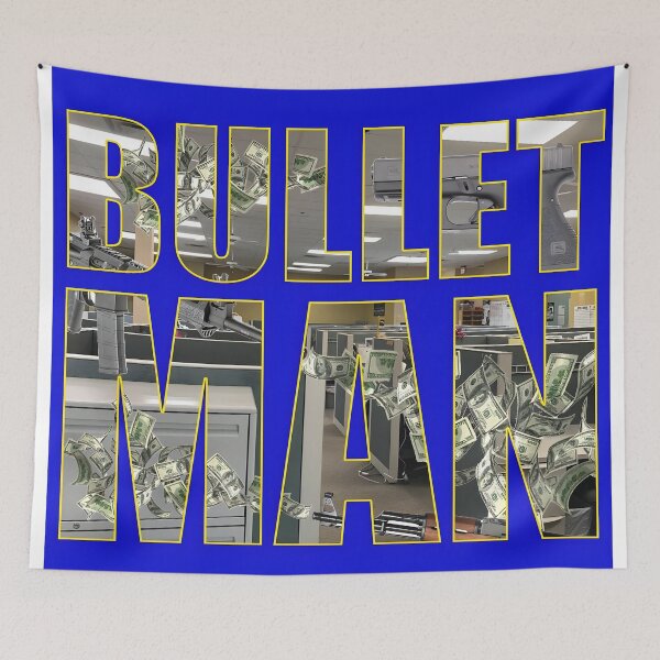 Item preview, paris texas - bullet man designed and sold by JulieHeilm.