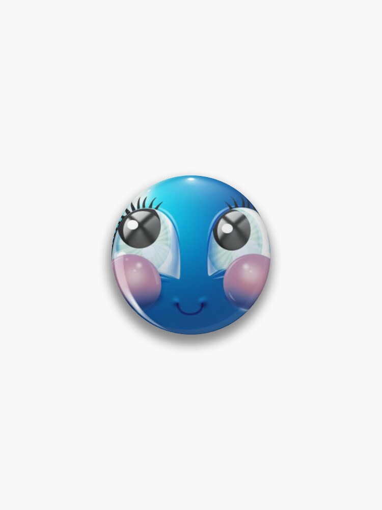 blue roblox emoji Sticker for Sale by goon-street