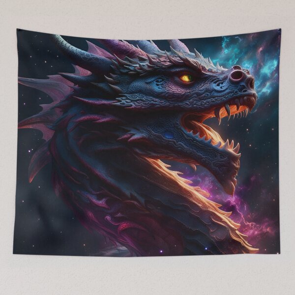 Item preview, Dragon Fantasy Art Space designed and sold by druidwolfart.