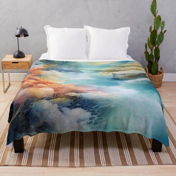 Item preview, River cascades and birds 5 designed and sold by Red Witch Art.