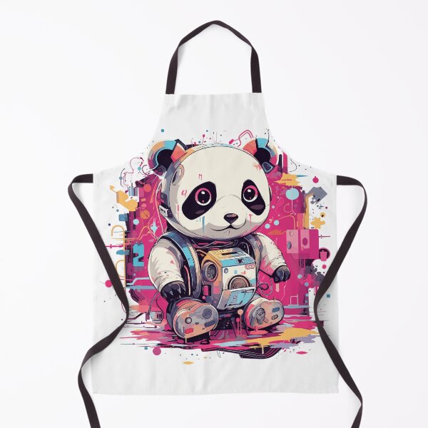 Item preview, Cybernetic Panda Explorer: Colorful Astronaut Adventure designed and sold by Zen-Marc.