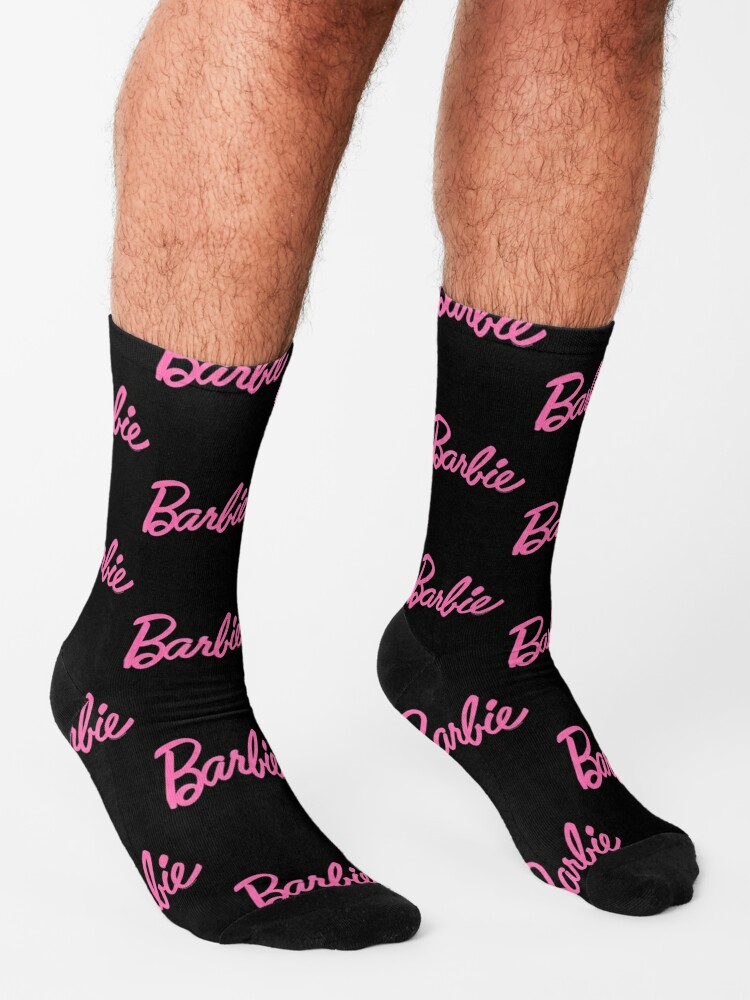 Discover Barbie Logo  Socken