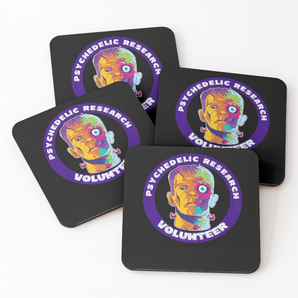 Item preview, Cool Psychedelic Frankenstein Psychedelic Research Volunteer designed and sold by AurichJohanna.