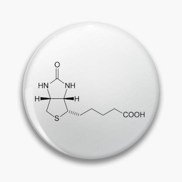 Item preview, Vitamin B7 Biotin C10H16N2O3S Molecule designed and sold by Zeeph.