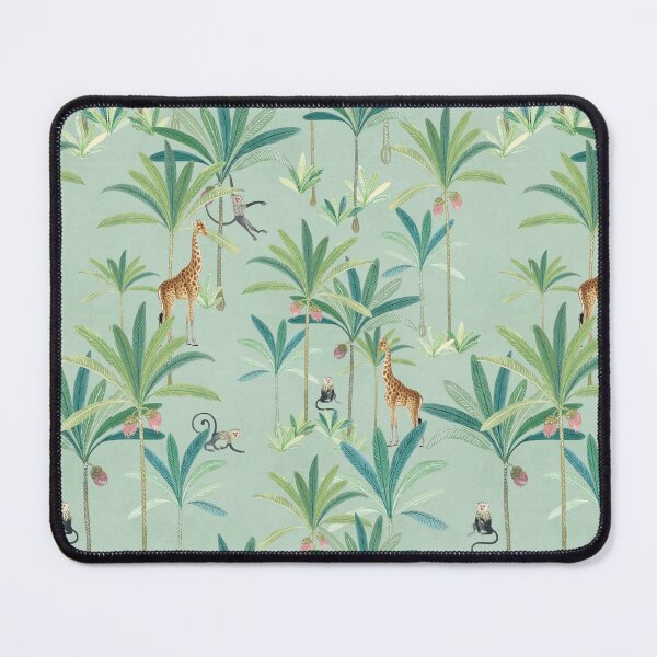 Item preview, Giraffes and Monkeys in Palms designed and sold by Corinne Alexa Jackson.
