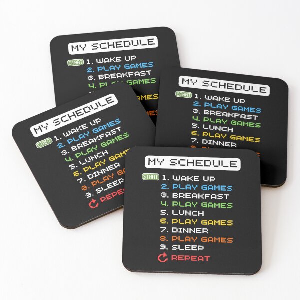 Item preview, my perfect day schedule designed and sold by normal-design.
