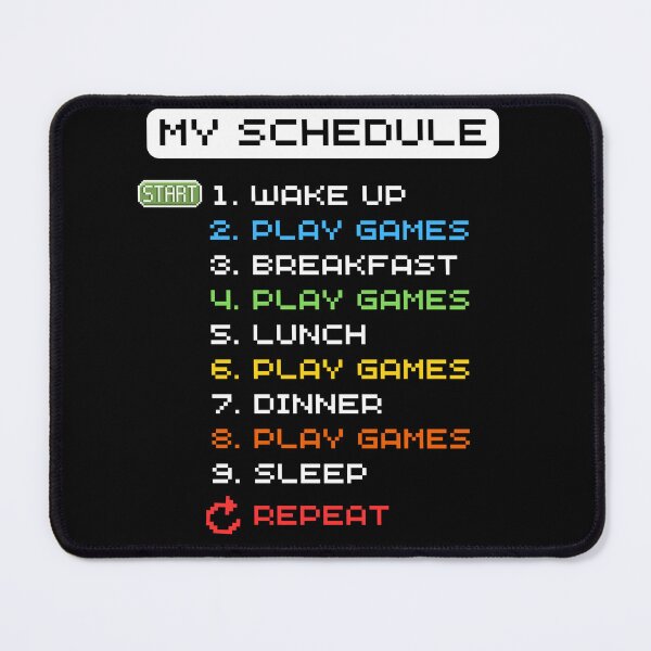 Item preview, my perfect day schedule designed and sold by normal-design.