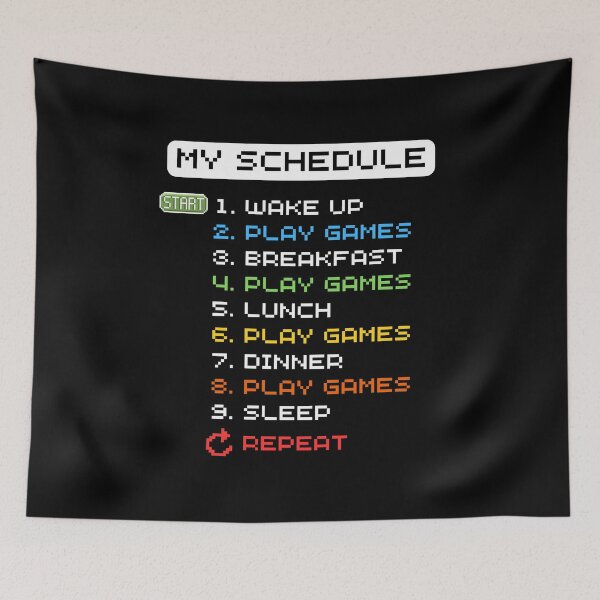 Item preview, my perfect day schedule designed and sold by normal-design.