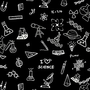 Artwork thumbnail, Science Pattern Design! by DizzyShirts1