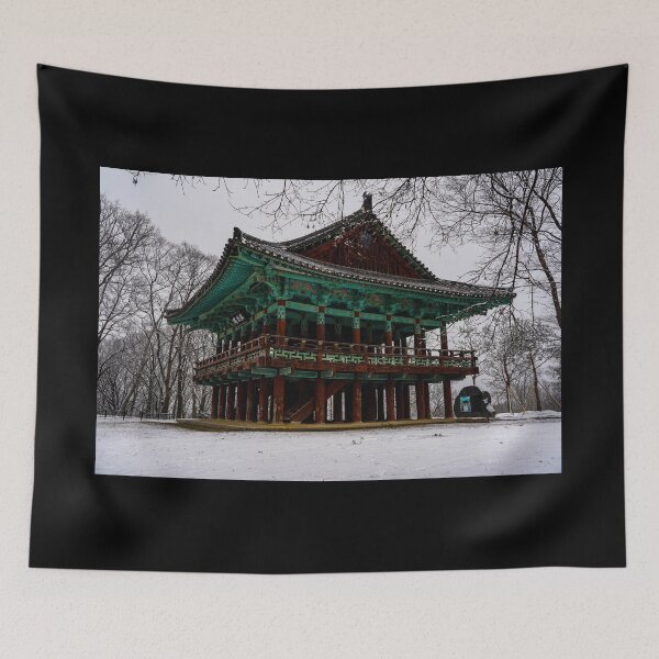 Item preview, Gongsanseong Fortress in Snow designed and sold by natejordanphoto.