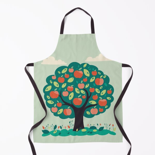 Item preview, Apple Tree with Green Leaves designed and sold by BeeLovesPrints.