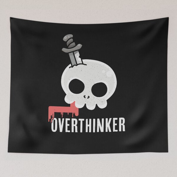 Item preview, Overthinker - chaos in the head designed and sold by ChrisFeil.