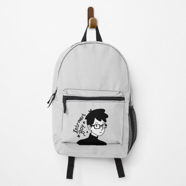 Item preview, The Introvert Glasses Boy designed and sold by Nyam-NyamMerch.