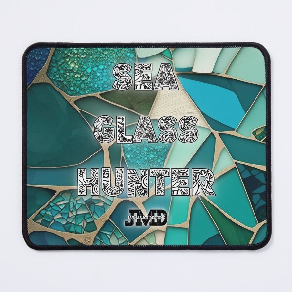 Item preview, Elegance from the Ocean - "Sea Glass Hunter" 1 of 4 designed and sold by Jenson Major.
