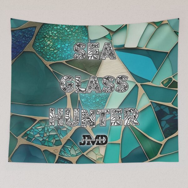Item preview, Elegance from the Ocean - "Sea Glass Hunter" 1 of 4 designed and sold by Jenson Major.