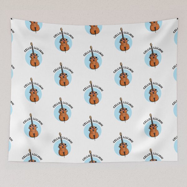 Item preview, Cello-llujah Funny Cello Puns  designed and sold by punnybone.