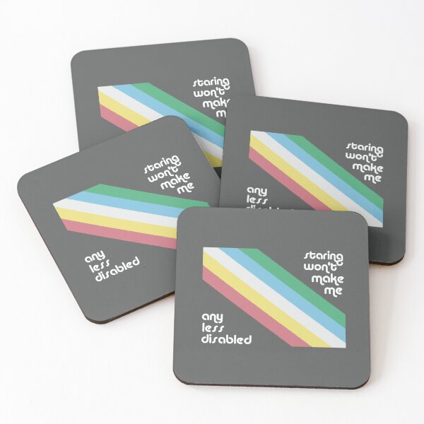 Item preview, Staring Wont Make Me Any Less Disabled Pride Flag designed and sold by harrifangs.