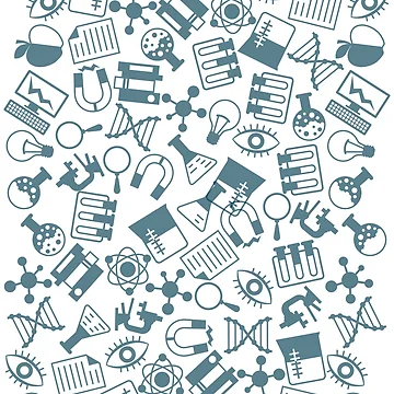 Artwork thumbnail, Science Pattern Design! by DizzyShirts1
