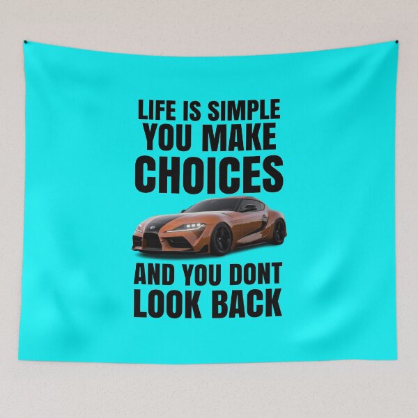 Item preview, Life is simple you make choices and you don't look back designed and sold by MOTOSHIFT.