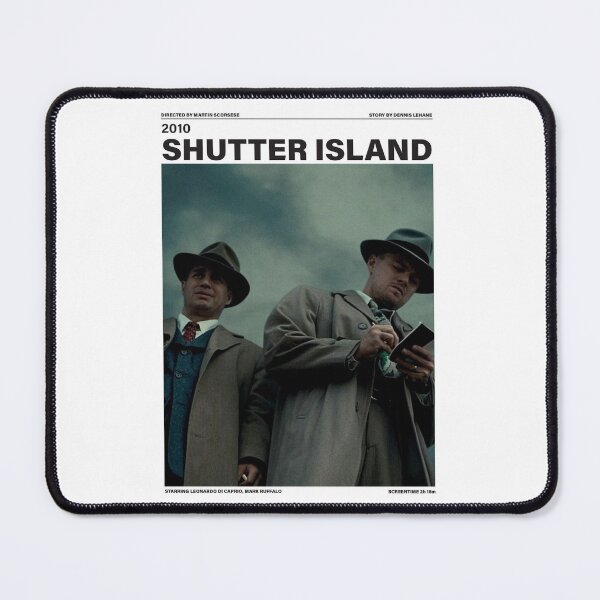 Item preview, SHUTTER ISLAND // movie poster blurred aesthetic designed and sold by 33ll.