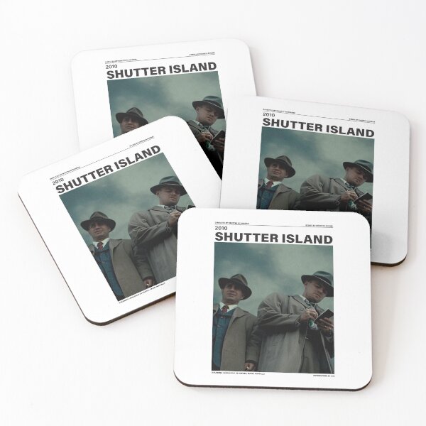 Item preview, SHUTTER ISLAND // movie poster blurred aesthetic designed and sold by 33ll.