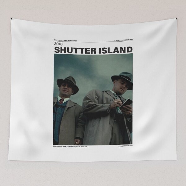 Item preview, SHUTTER ISLAND // movie poster blurred aesthetic designed and sold by 33ll.