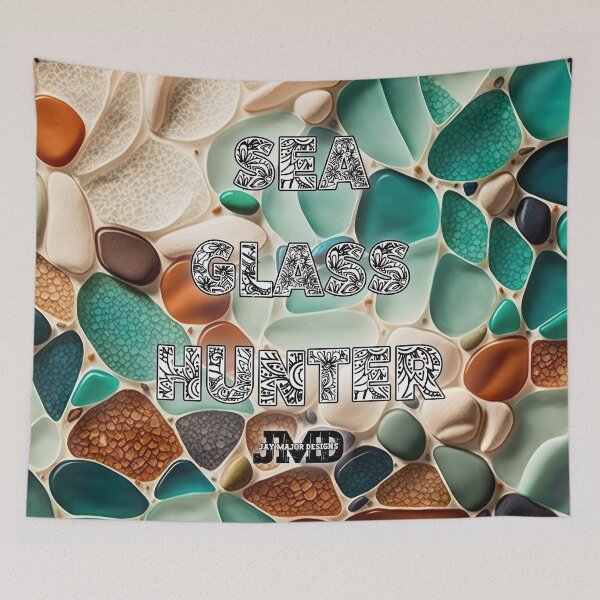 Item preview, Elegance from the Ocean - "Sea Glass Hunter" 2 of 4 designed and sold by Jenson Major.
