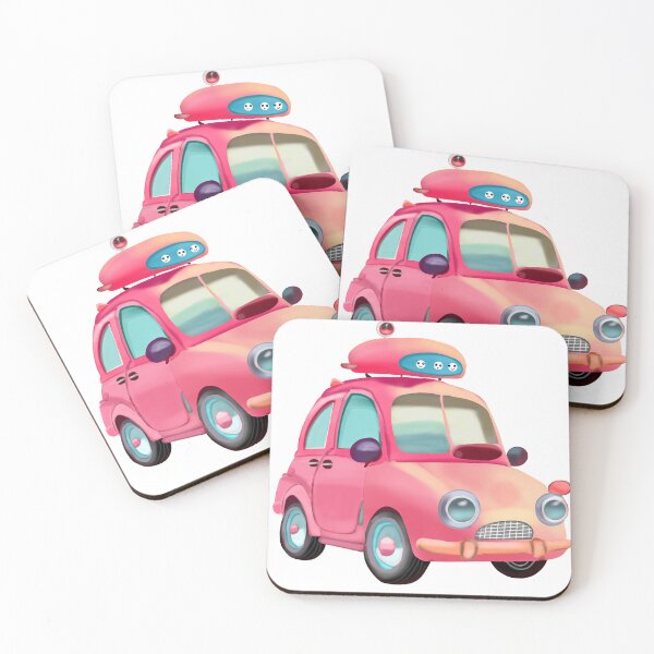 Item preview, pink tour bus designed and sold by panatchakon lekpeth.