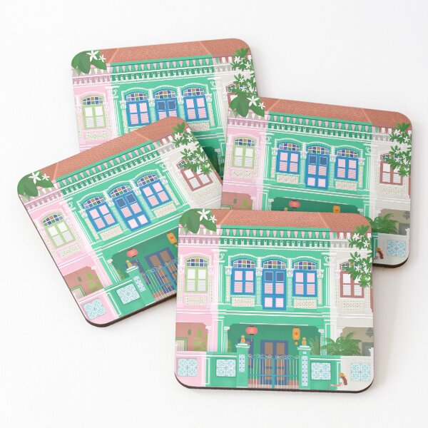 Item preview, Singapore Shophouses designed and sold by Peya.