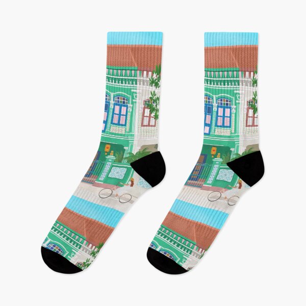 Item preview, Singapore Shophouses designed and sold by Peya.