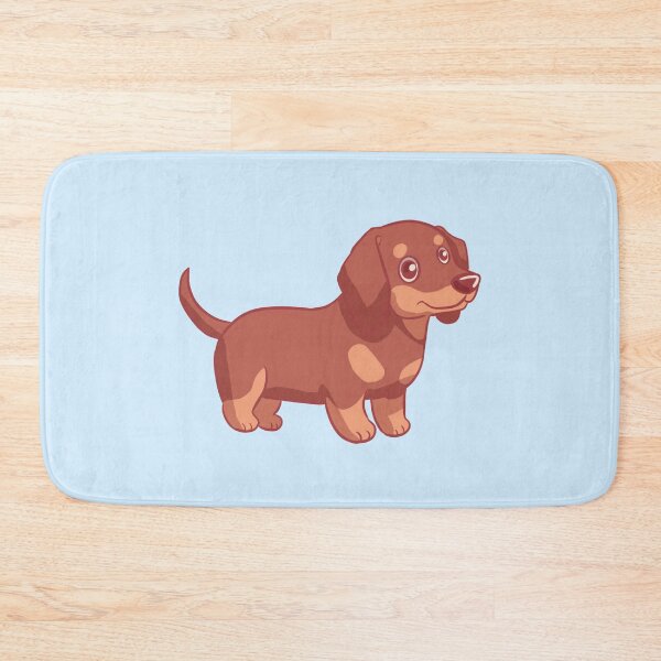Item preview, Cute chibi dachshund dog illustration  designed and sold by Yaragold.