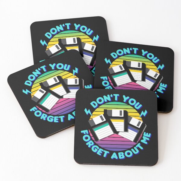 Item preview, 1980s Retro Floppy Disks Dont Forget Me designed and sold by HotHibiscus.