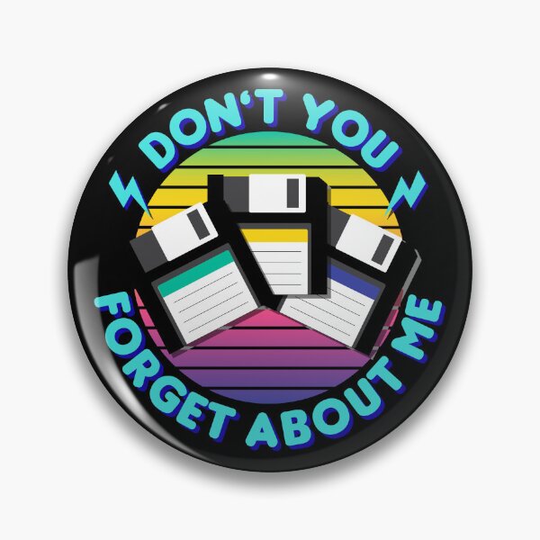 Item preview, 1980s Retro Floppy Disks Dont Forget Me designed and sold by HotHibiscus.