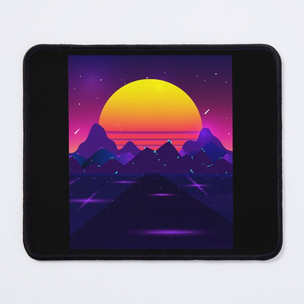 Item preview, Glowing Sunset Synthwave  designed and sold by DollyOrn.