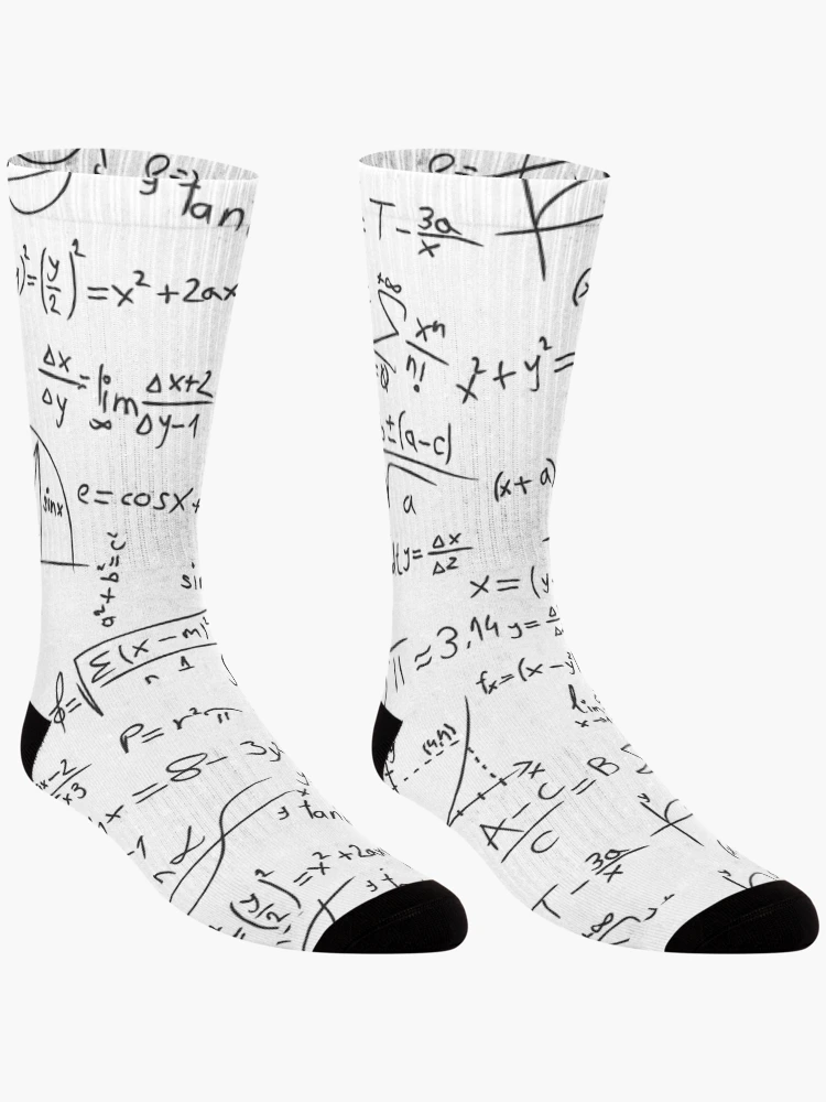 Thumbnail 3 of 5, Socks, Science Pattern Design Vector! designed and sold by DizzyShirts1.