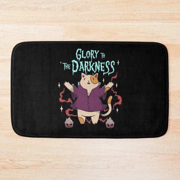 Item preview, Glory to the Darkness Cat with Cupcakes designed and sold by ChrisFeil.