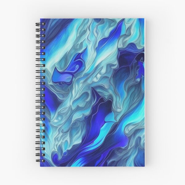 Item preview, Seamlessly Blue - AI Fantasy Digital Art Print Tile designed and sold by KLP-Magick.