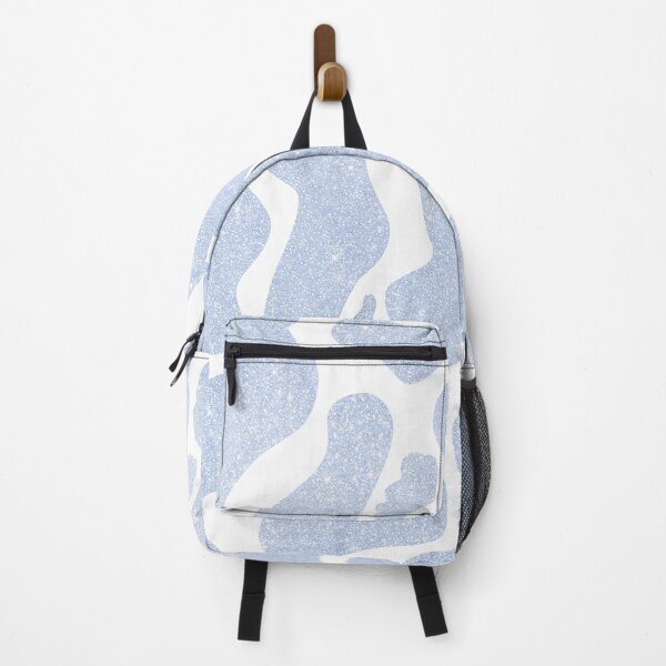 Item preview, Simple Blue White Large Cow Spots Animal Pattern designed and sold by InovArtS.